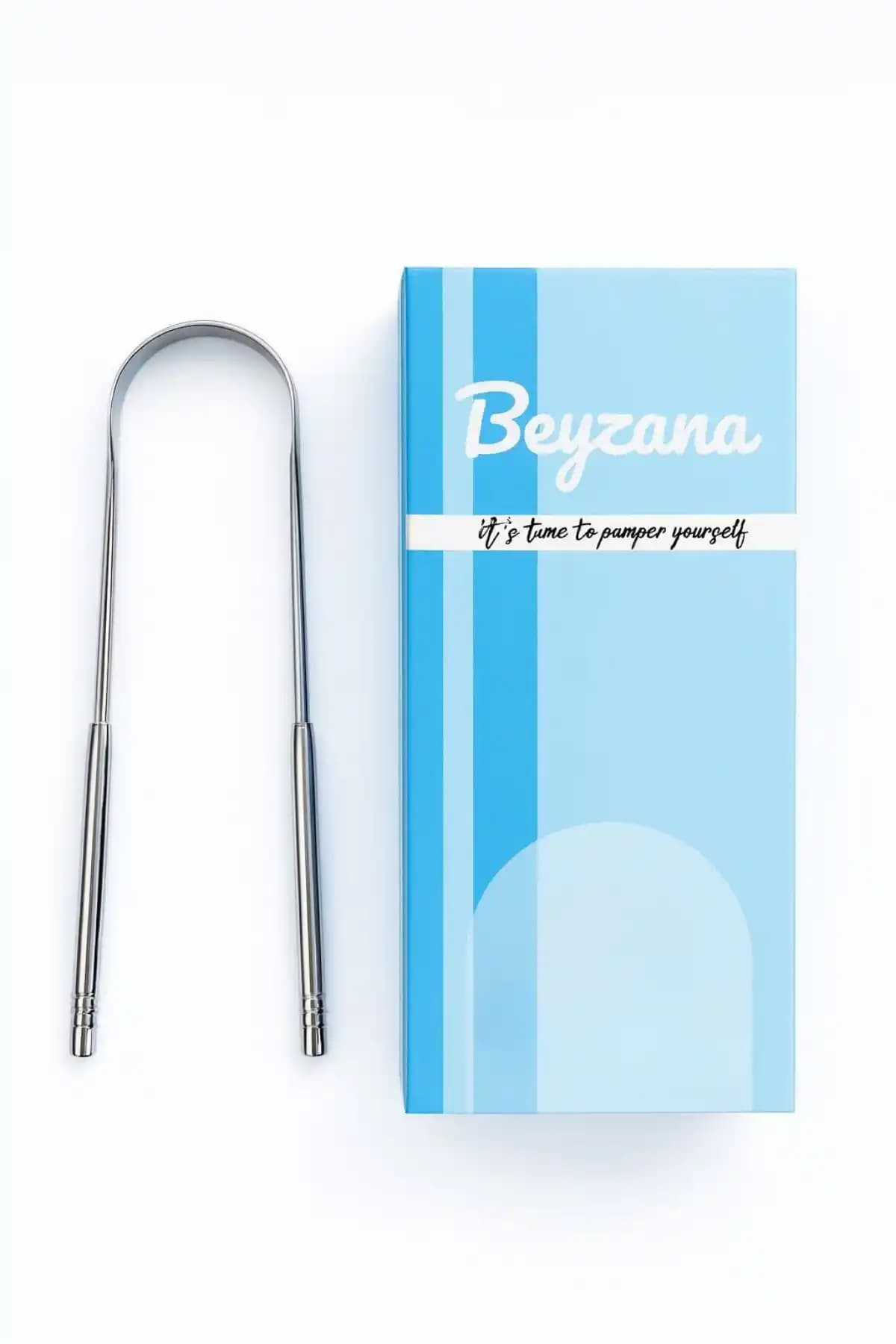 BEYZANA Gümüş Dil Temizleyici Ağız Bakım Fırçası ile Sağlıklı ve Ferah Nefes