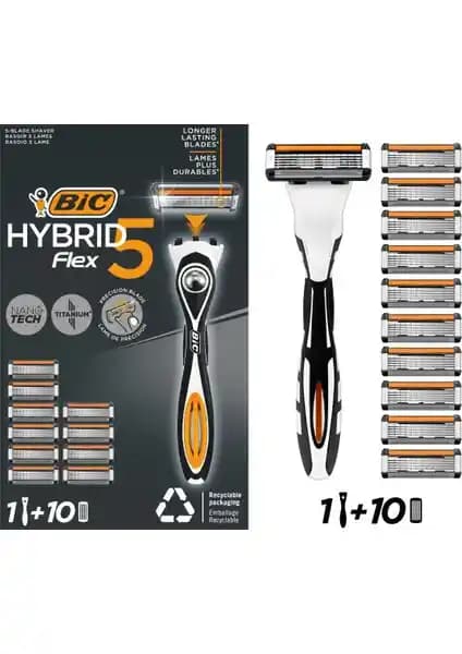 Bic Flex 5 Hybrid ve Gillette Fusion Yedek Tıraş Bıçakları Detaylı Karşılaştırması