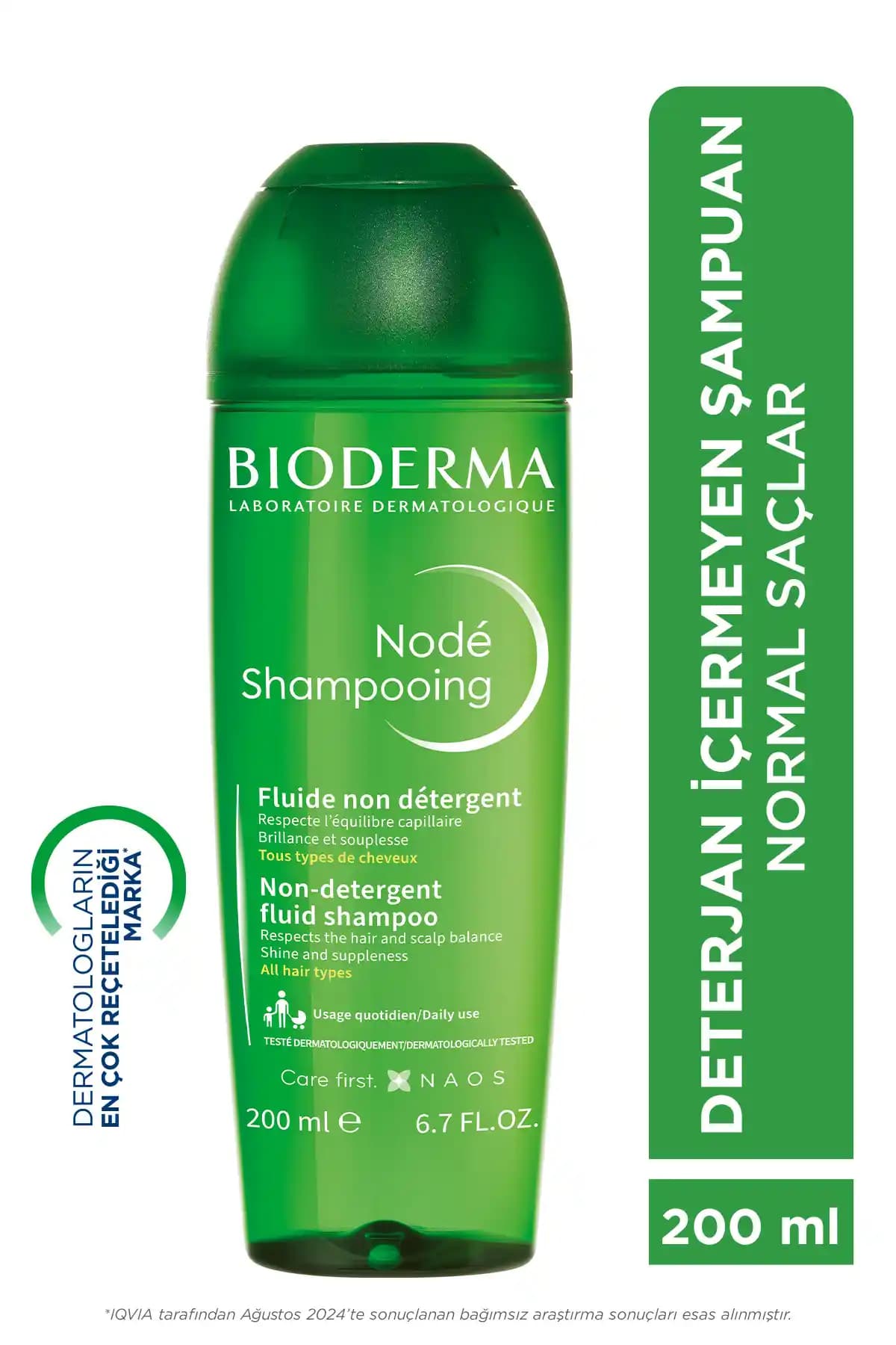 Bioderma Node Fluid Shampoo: Deterjan İçermeyen, Sülfatsız ve Hassas Saç Derisi İçin Nazik Şampuan