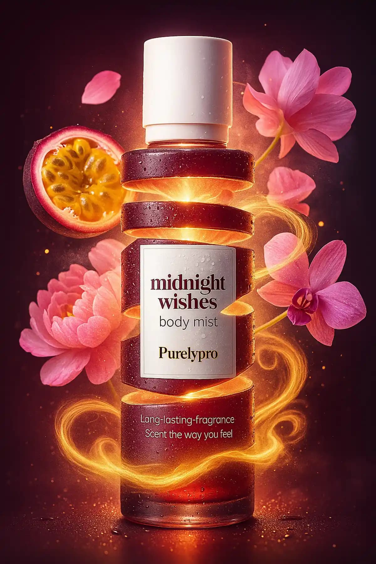 Cosmolive PurelyPro Midnight Wishes Vücut Spreyi: Kalıcı ve Nemlendirici Aromatik Koku