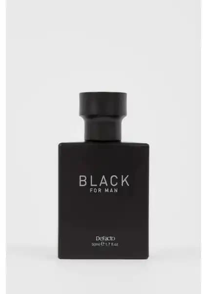 DeFacto Black Erkek Aromatik 50 ml Parfüm: Odunsu ve Baharatlı Kalıcı Koku Deneyimi