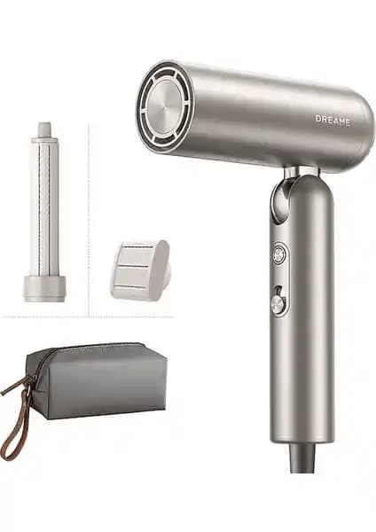 Dreame AHD51 Hair Pocket Glory Titanyum Altın Saç Kurutma Makinesi 1300W Güç ve İyon Teknoloji