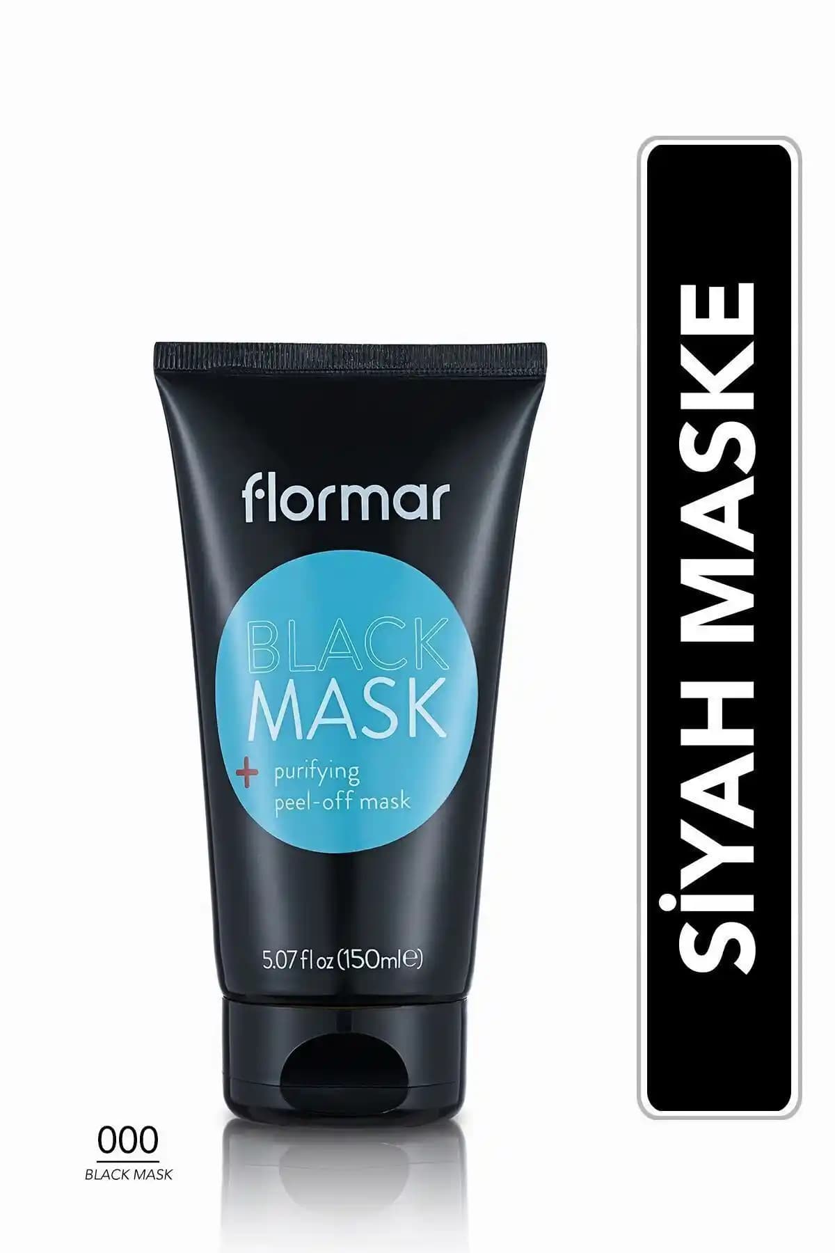 Flormar Gözenek Temizleyici ve Yağ Dengeleyici Siyah Maske ile Derinlemesine Cilt Bakımı