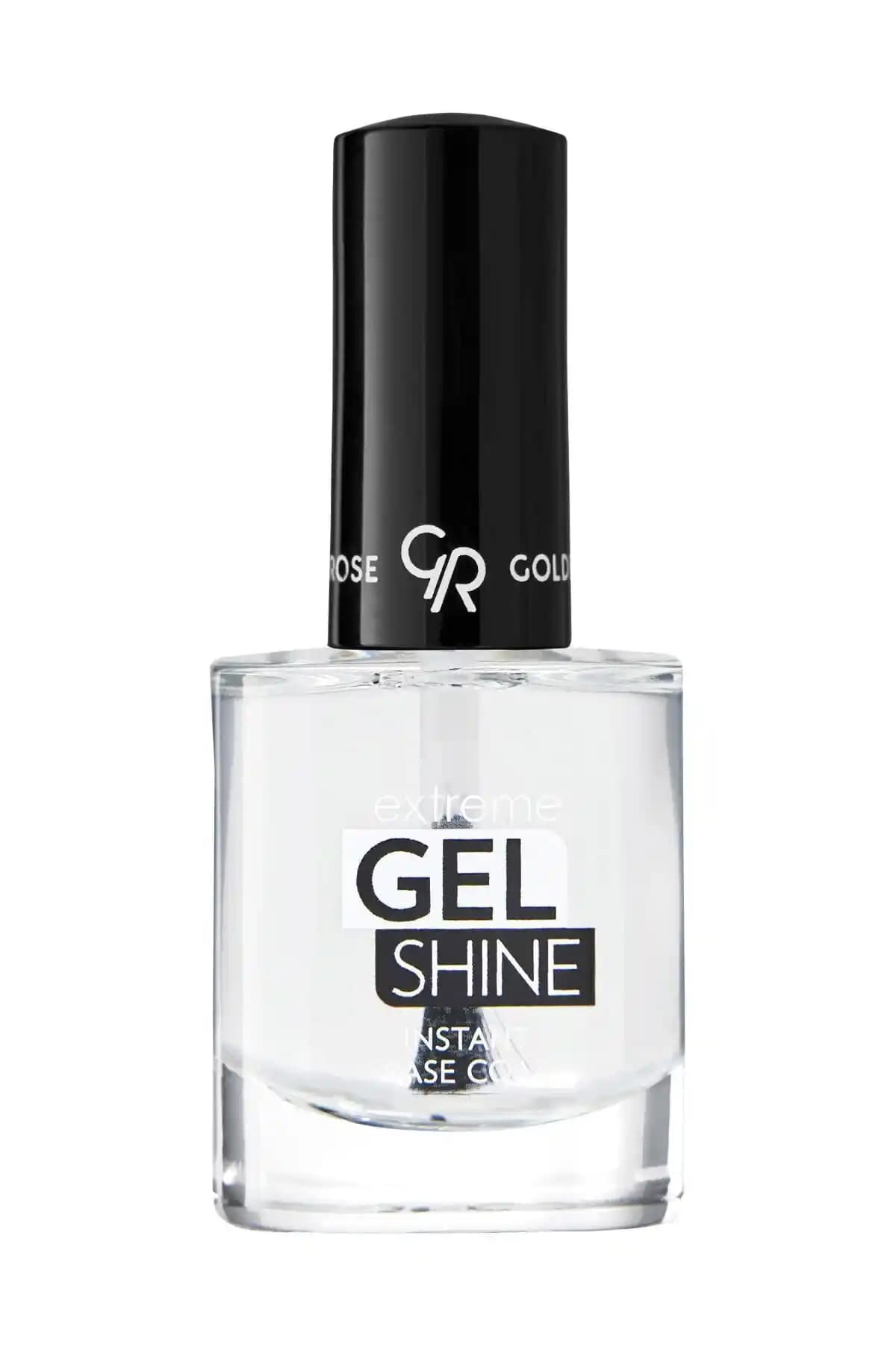 Golden Rose Extreme Gel Shine Coat Instant Base Coat ile Tırnaklarda Uzun Süre Kalıcı Parlaklık