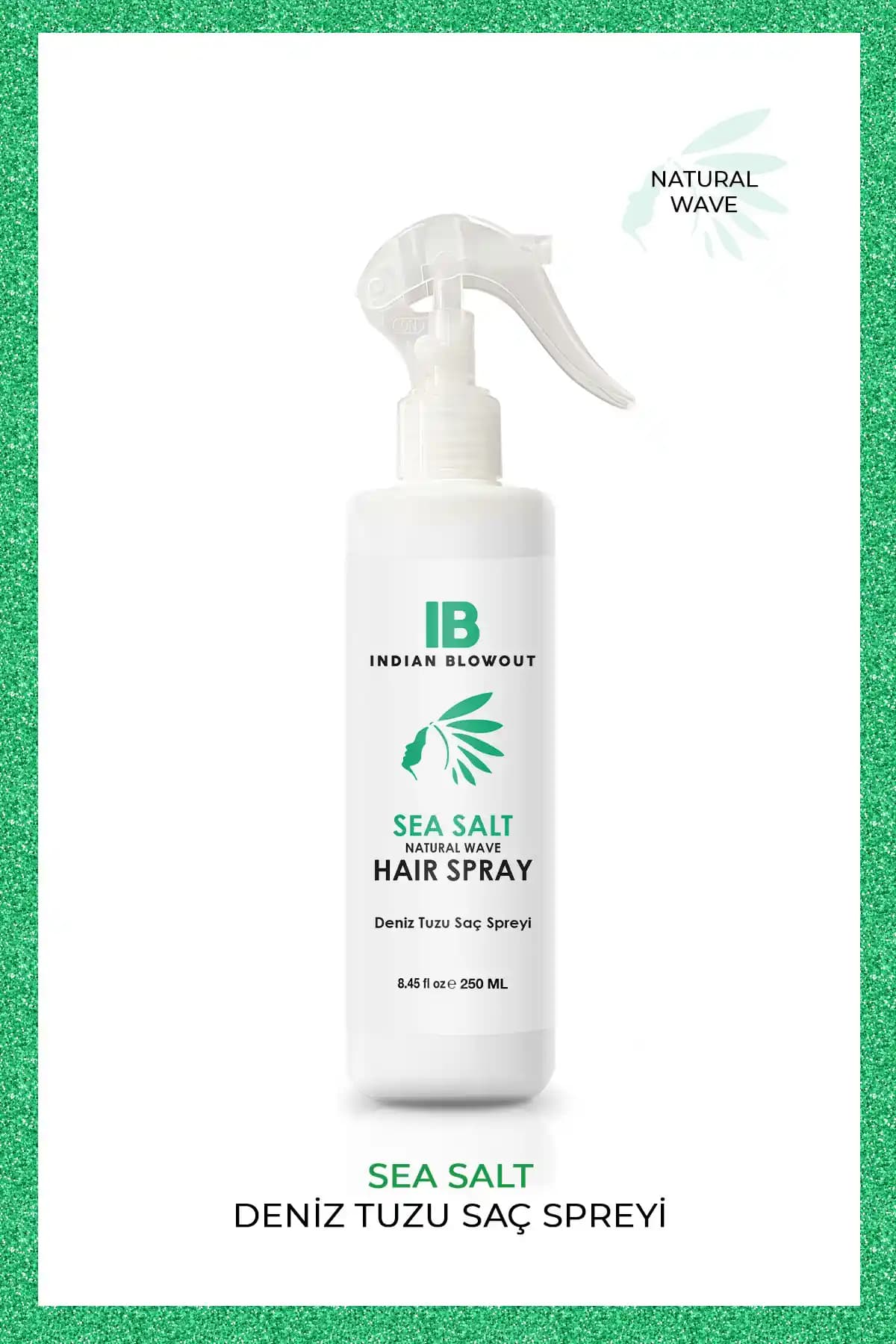 Indian Blowout Deniz Tuzu Hacim Spreyi ile Doğal ve Hafif Saç Hacmi Sağlayın