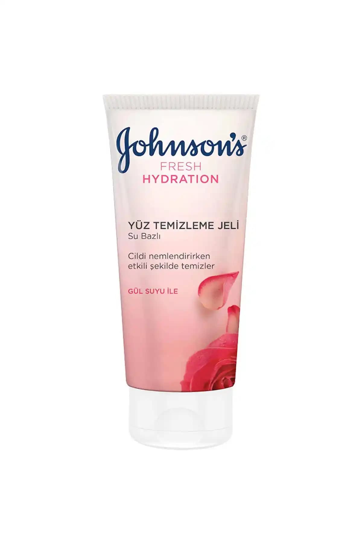 Johnson's Fresh Hydration Su Bazlı Yüz Temizleme Jeli 150 ml ile Nazik ve Etkili Cilt Bakımı