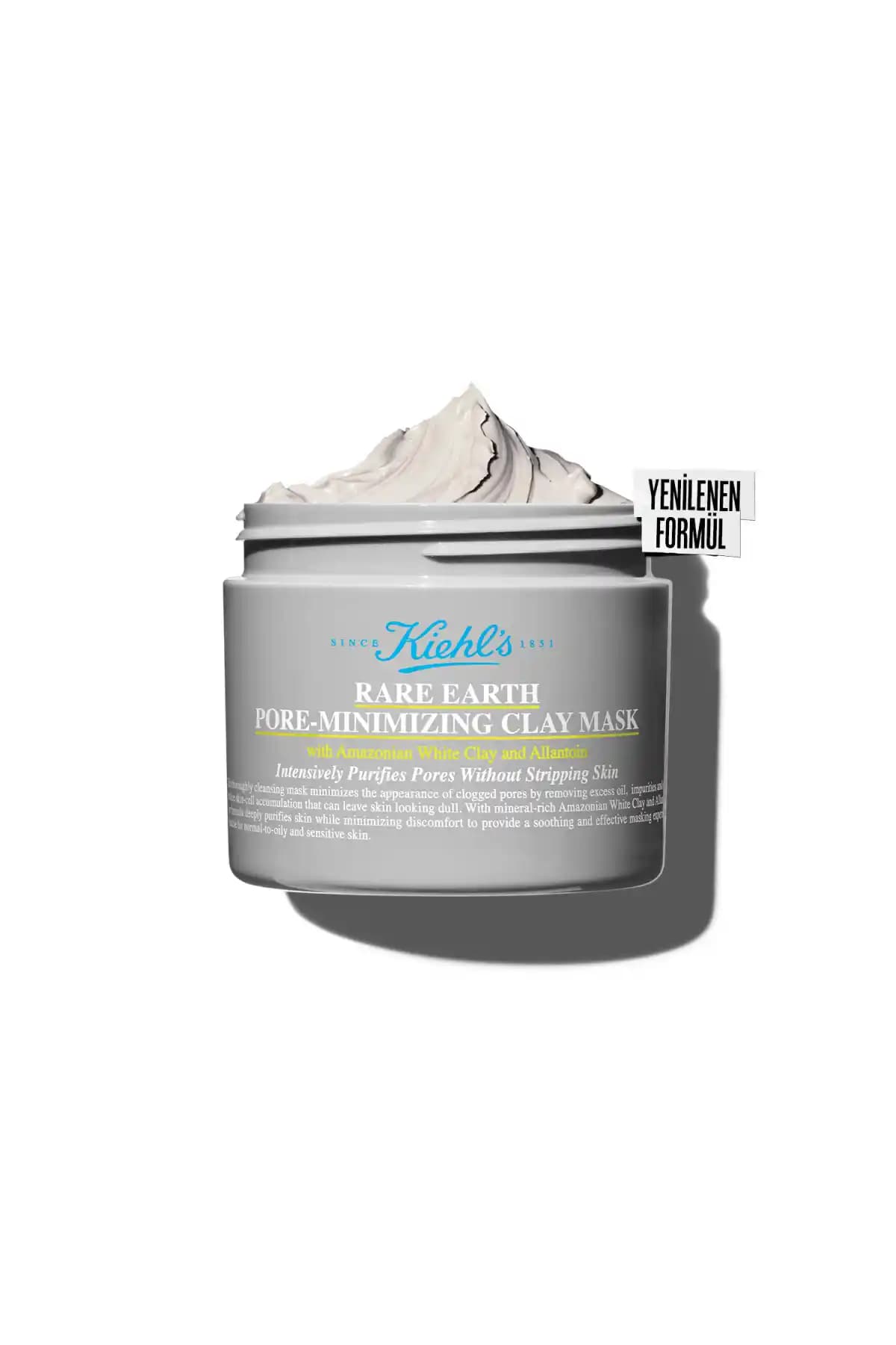 Kiehl's Rare Earth Kil Maskesi ile Gözenekleri Derinlemesine Arındırıp Küçültme 125 ml