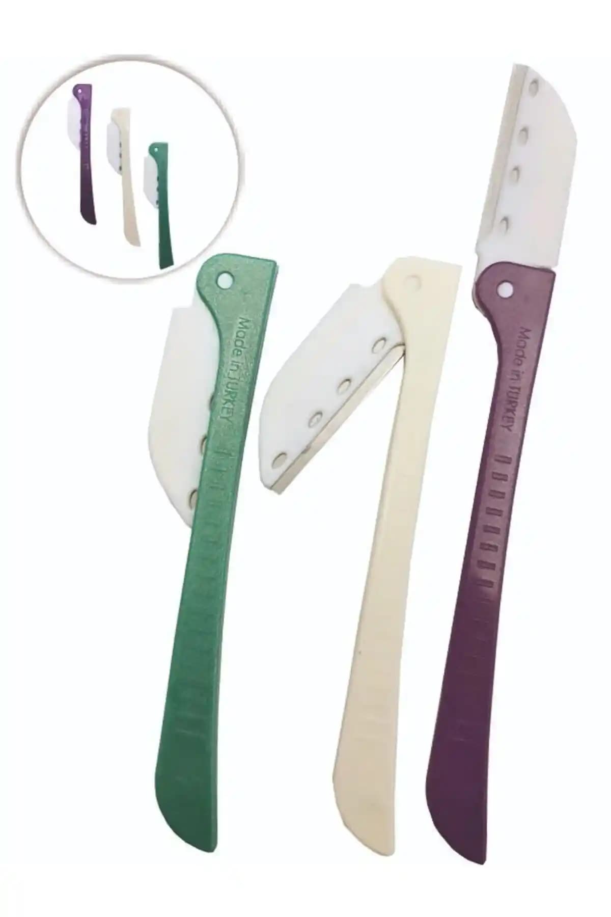 LastingBeauty 3'lü Kaş Ustra: Çok Fonksiyonlu Pratik Yüz Tüyü Epilasyon Cihazı