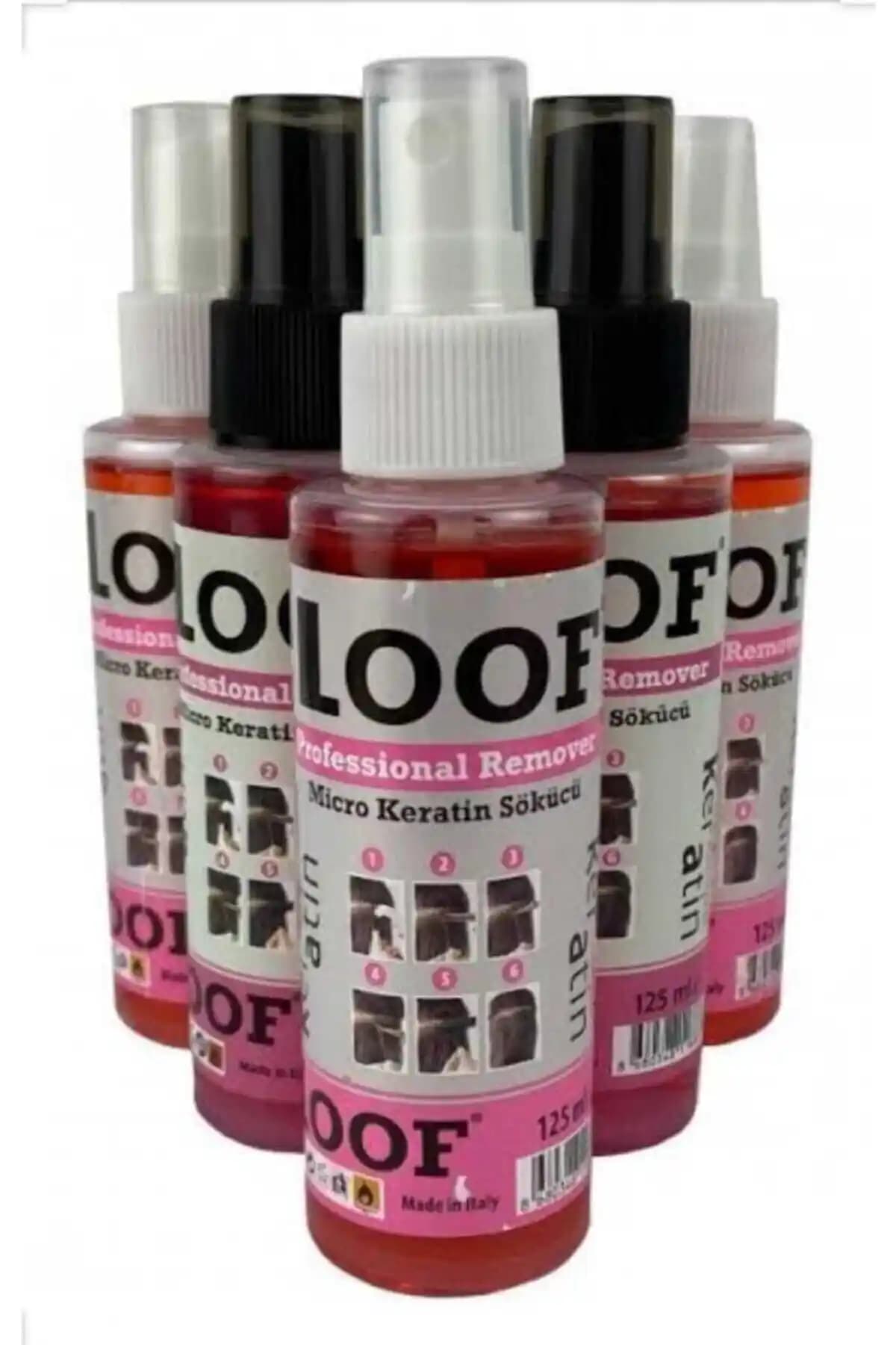 Loof Micro Keratin Kaynak Sökücü Sprey 125 ml ile Saç Kaynaklarını Hızlı ve Güvenli Çözme