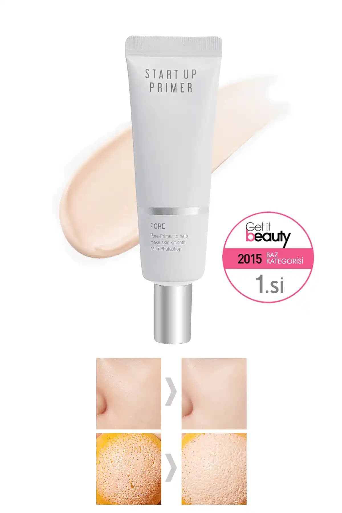 Missha A'pıeu Start Up Pore Primer: Cilt Tonunu Eşitleyen ve Gözenekleri Sıkılaştıran Makyaj Bazı