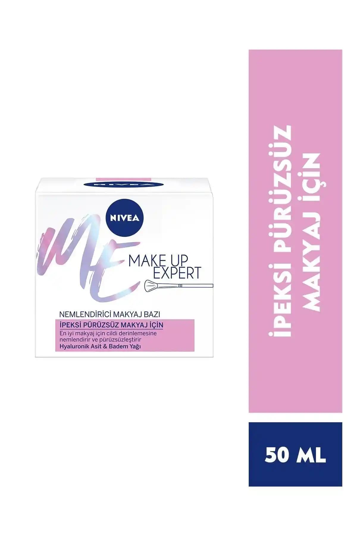 NIVEA Makyaj Bazı 50 ml: Nemlendiren ve Pürüzsüzlük Sağlayan Organik Makyaj Bazı