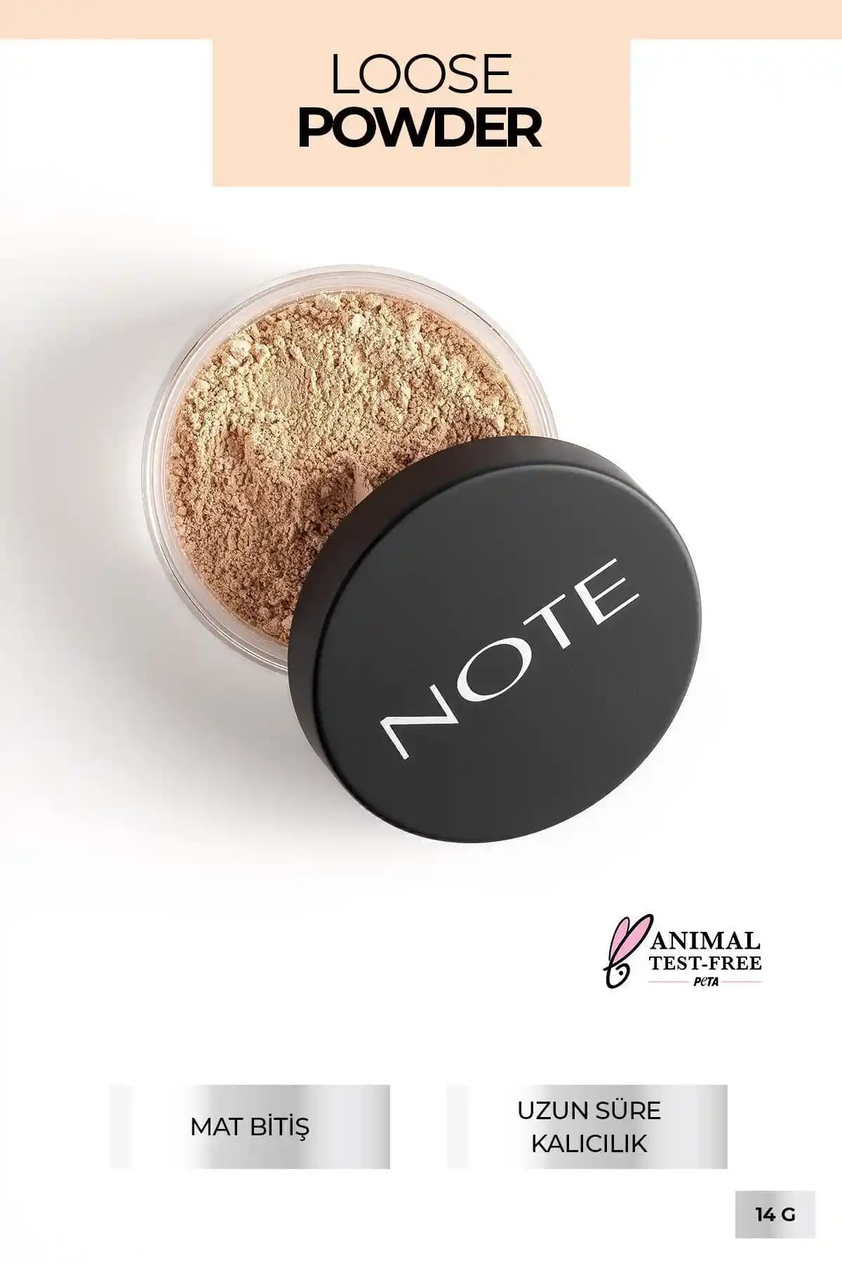 Note Cosmetics 03 Porcelain Toz Pudra ile Makyaj Sabitleme ve Matlaştırma
