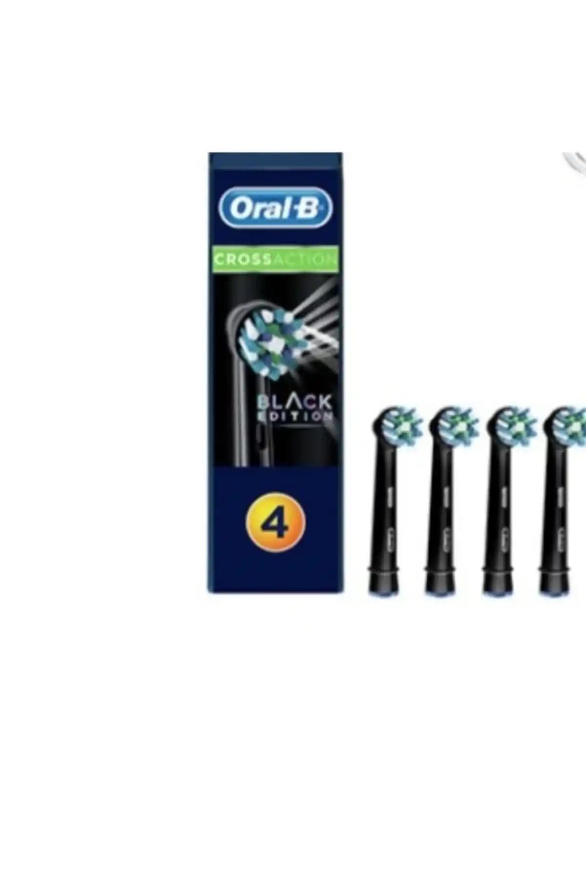 Oral-B Cross Action Siyah Şarjlı Diş Fırçası Yedek Başlığı 4'lü Paket Özellikleri