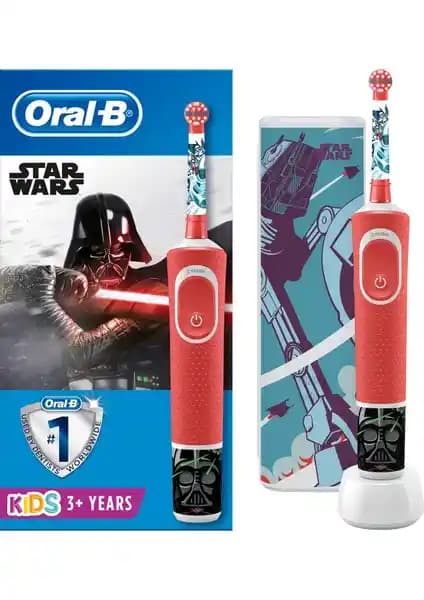 Oral-B D100 Vitality Star Wars Özel Seri: Çocuklar İçin Şarj Edilebilir Diş Fırçası