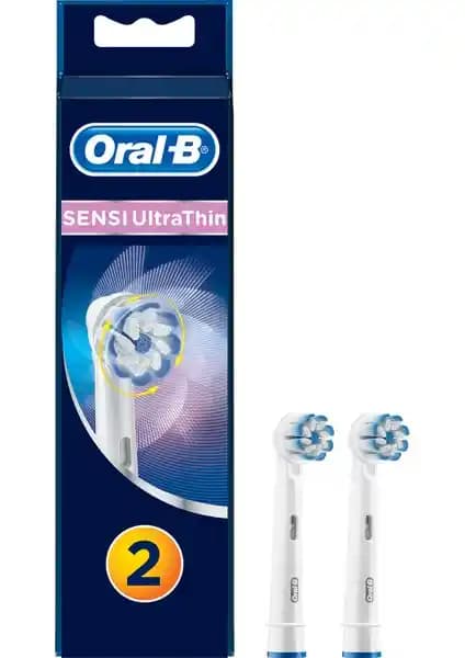 Oral-B Sensitive Ultra Thin 2'li Diş Fırçası Yedek Başlığı Hassas Dişler İçin