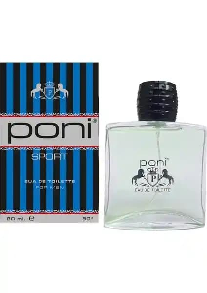 Poni Sport Erkek Parfüm 85ML EDT: Ferah ve Kalıcı Koku ile Kendine Güvenen Erkekler İçin