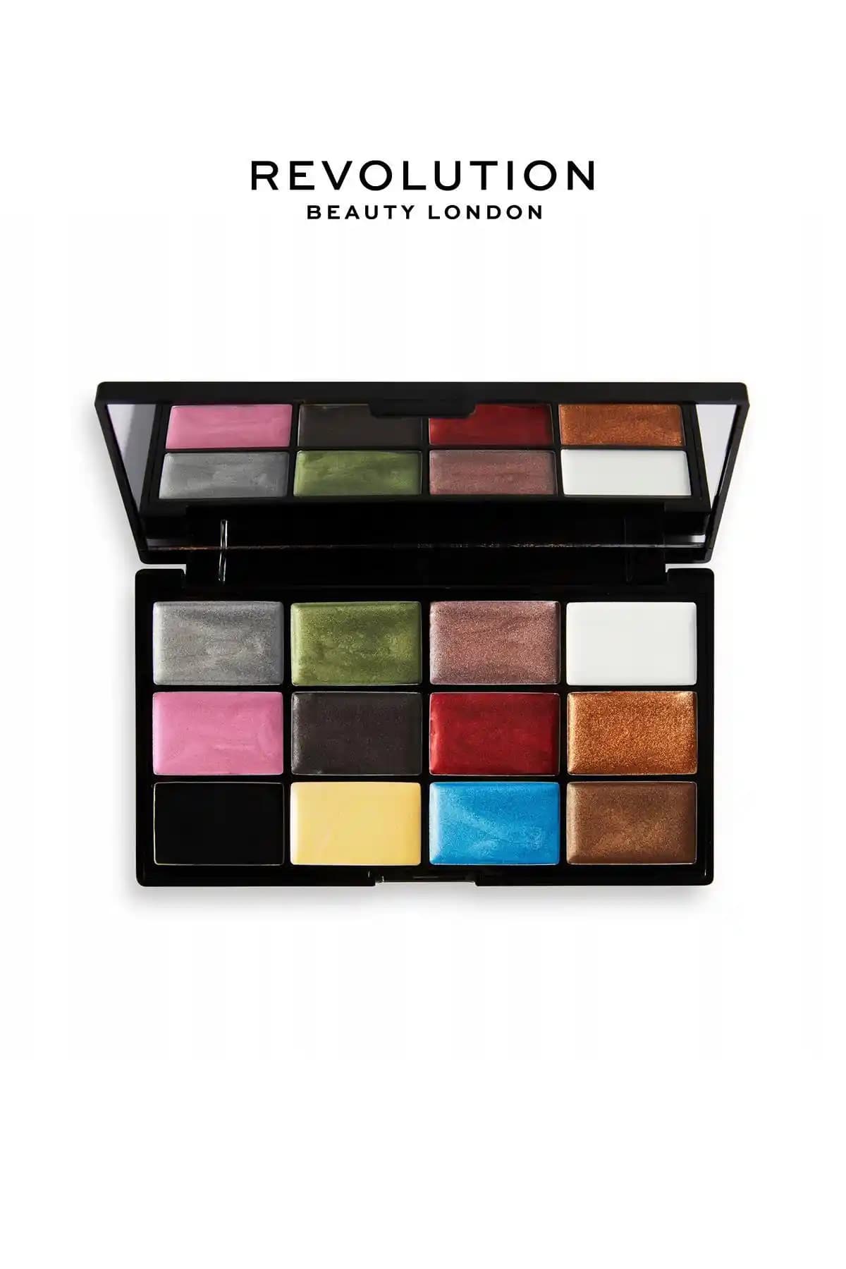 Revolution Creator Metallic Face Paint Palette ile Metalik ve Canlı Makyaj Renkleri