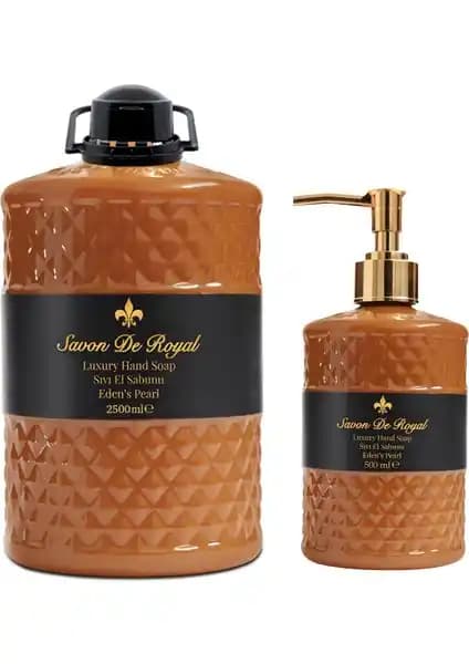 Savon De Royal Luxury Vegan Sıvı Sabun Eden's Pearl: Nemlendirici ve Kalıcı Koku