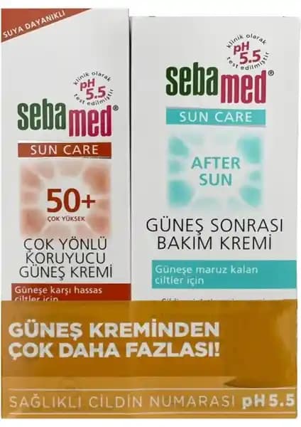 Sebamed Güneş Kremi SPF 50+ ve Güneş Sonrası Bakım Kremi ile Etkili Cilt Koruması