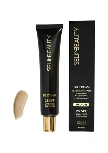 Selin Beauty BB Krem: Cilt Tonunu Eşitleyen, Nemlendiren ve SPF 25 Koruma Sağlayan Krem