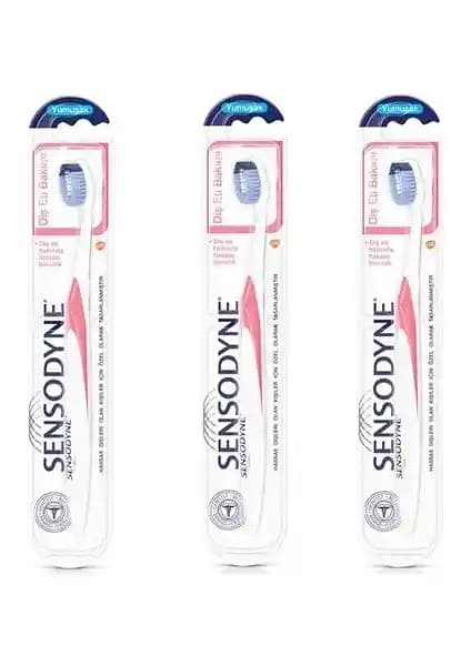 Sensodyne Diş Eti Bakımı Yumuşak Diş Fırçası X3 ile Hassas Dişler İçin Etkili Temizlik
