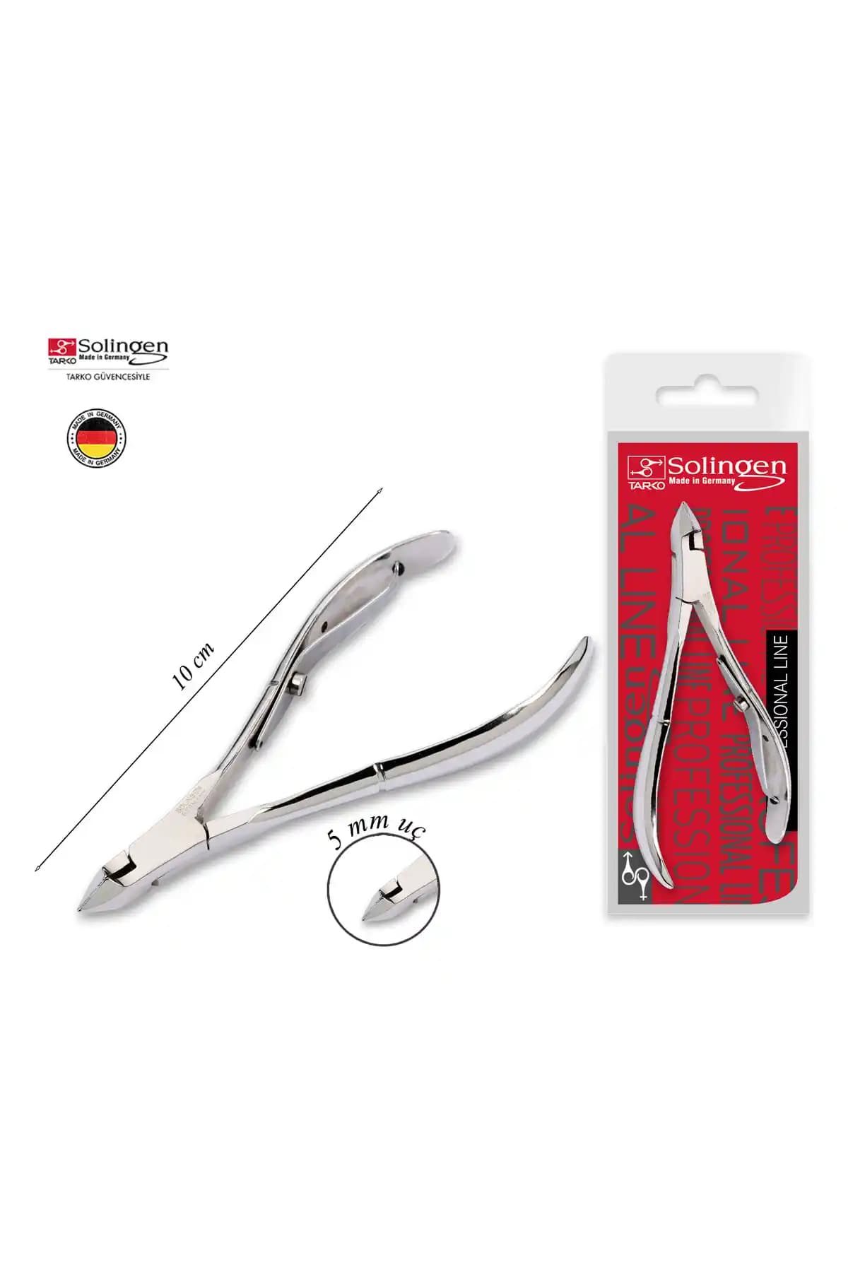 Solingen Et Pensi 7230N: Ergonomik ve Kaliteli Tırnak Eti Temizleme Aracı