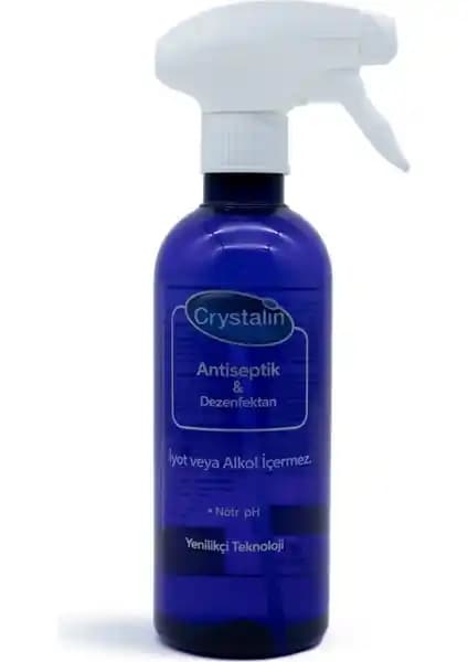 Crystalin 400 ml Dezenfektan Sprey Başlıklı Hijyen ve Antiseptik Çözüm Rehberi