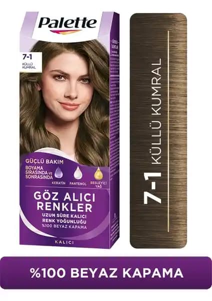 Palette Saç Boyası Karşılaştırması: Küllü Kumral ve Bal Köpüğü Renklerinin Özellikleri