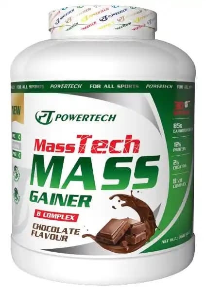 Powertec H Masstech Mass Gainer Kas Gelişimini Destekleyen Yüksek Karbonhidratlı Takviye