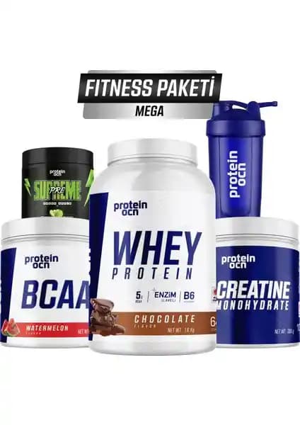 Proteinocean Fitness Paketi Mega Çikolata Karpuz Sporcular ve Sağlıklı Yaşam Tutkunları İçin