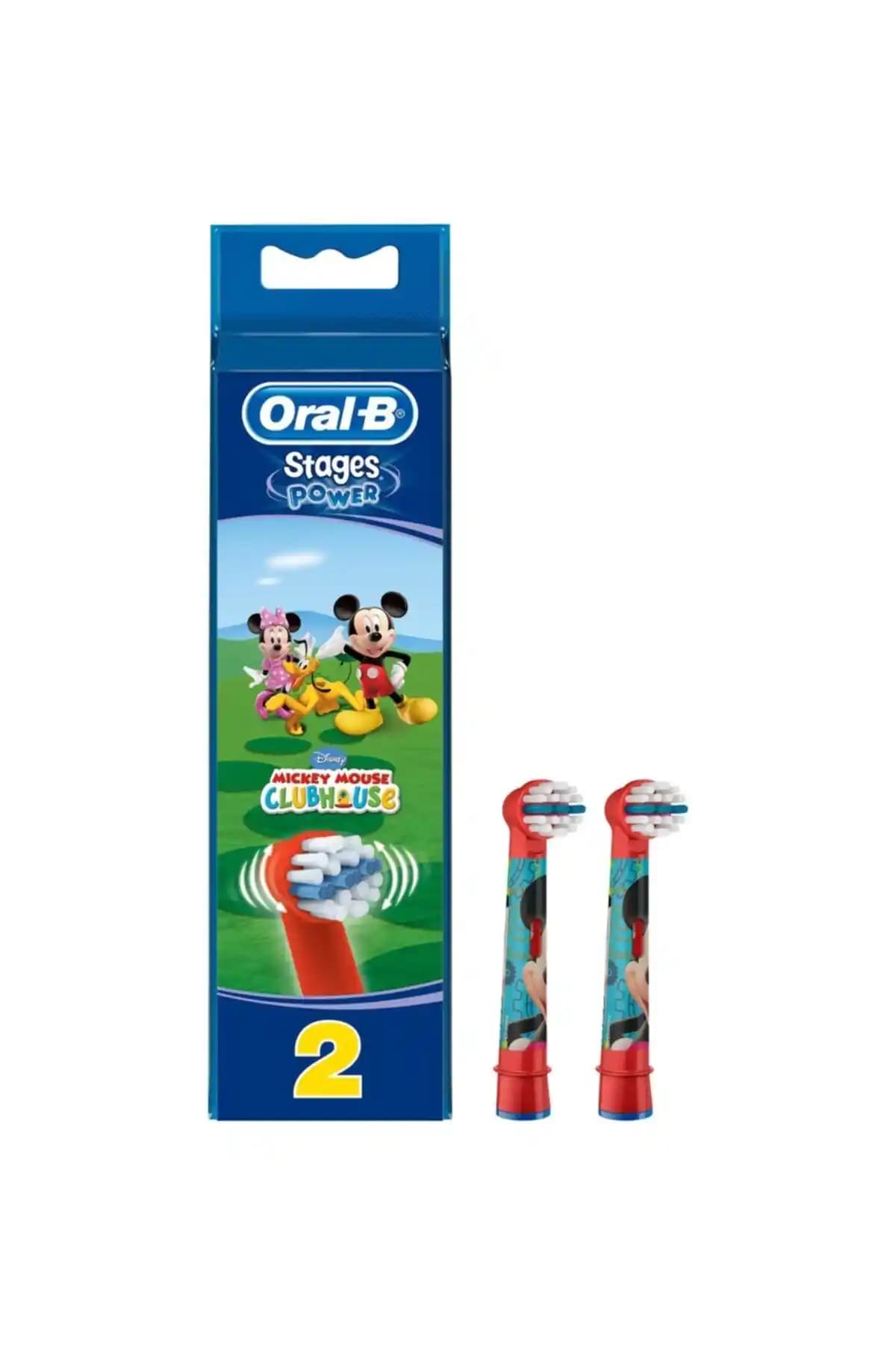 Çocuklar İçin Oral-B Mickey Mouse ve White Color Kids Diş Fırçası Yedek Başlıklarının Karşılaştırması