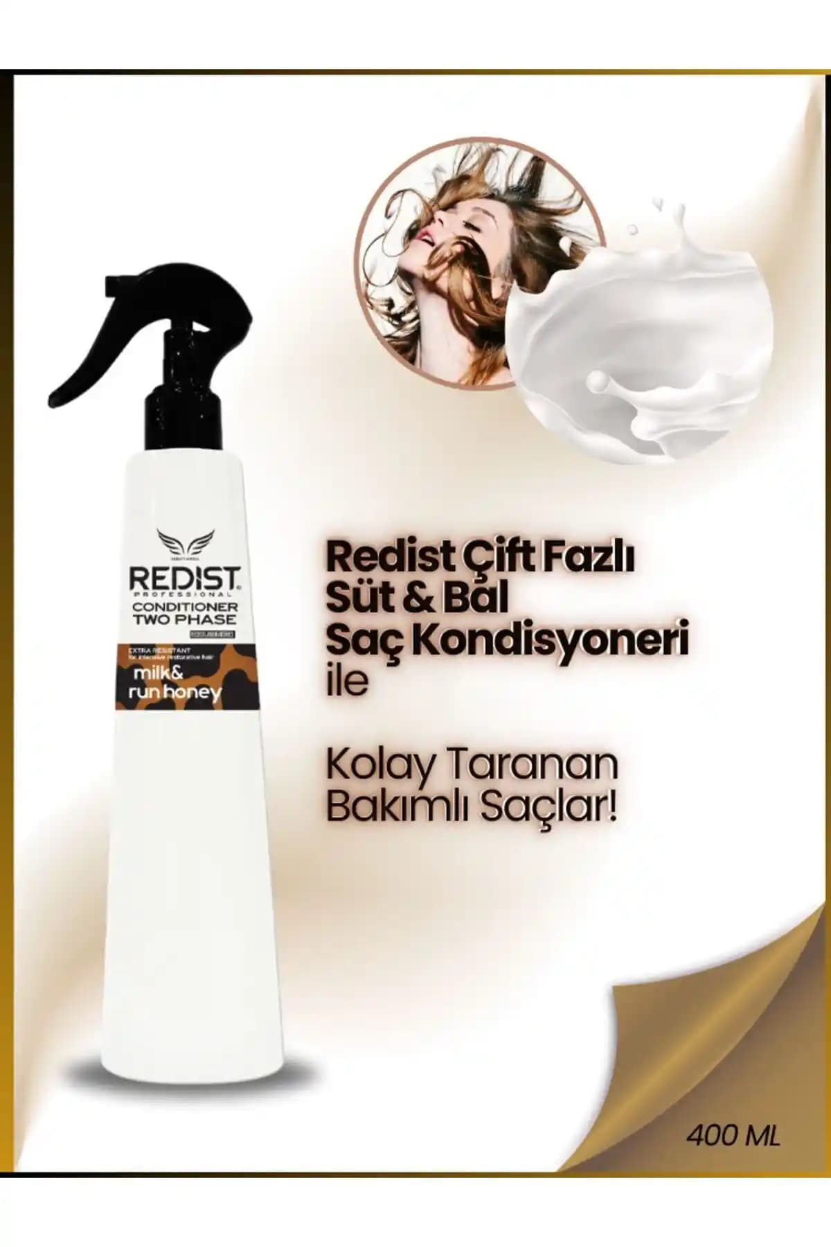 Redist 2 Fazlı Fön Suyu 400 ml ile Saçlarınızda Güç ve Parlaklık Artışı