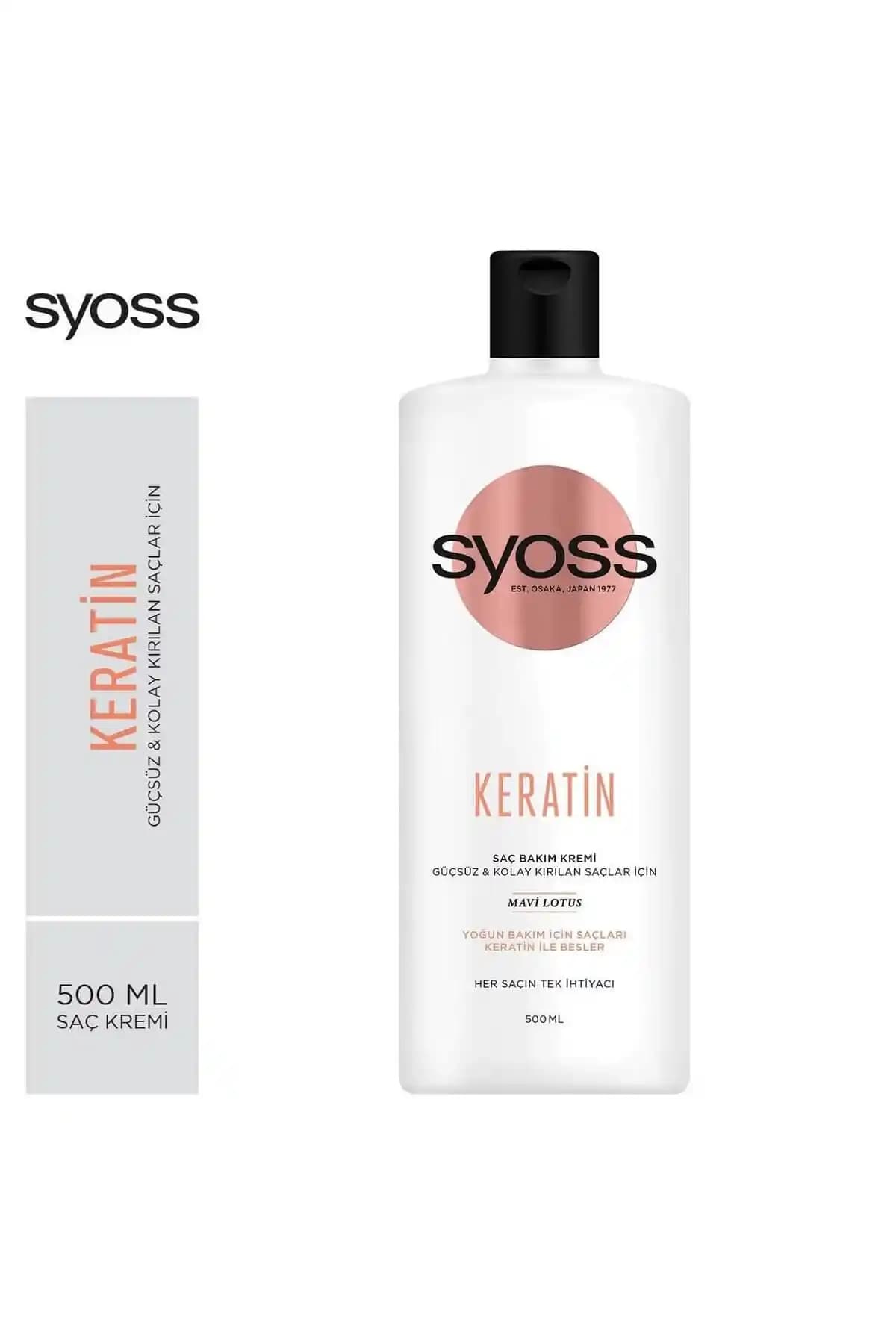 Syoss Keratin Mükemmelliği Saç Kremi: Güçlendirici ve Parlak Saçlar İçin Ideal Bakım Ürünü
