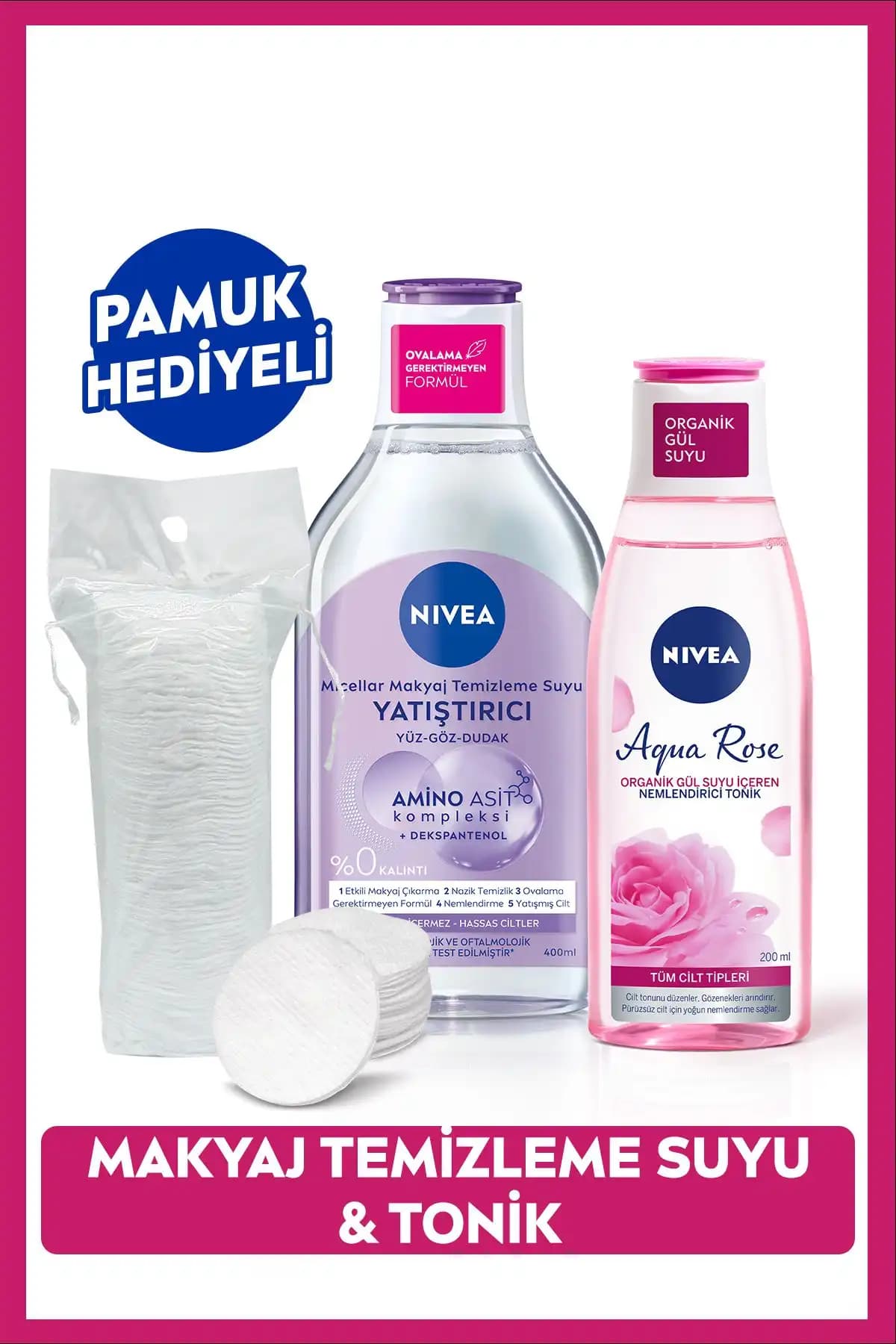 Caudalie Vinoclean ve NIVEA Yatıştırıcı Micellar Temizleyici Karşılaştırması 2