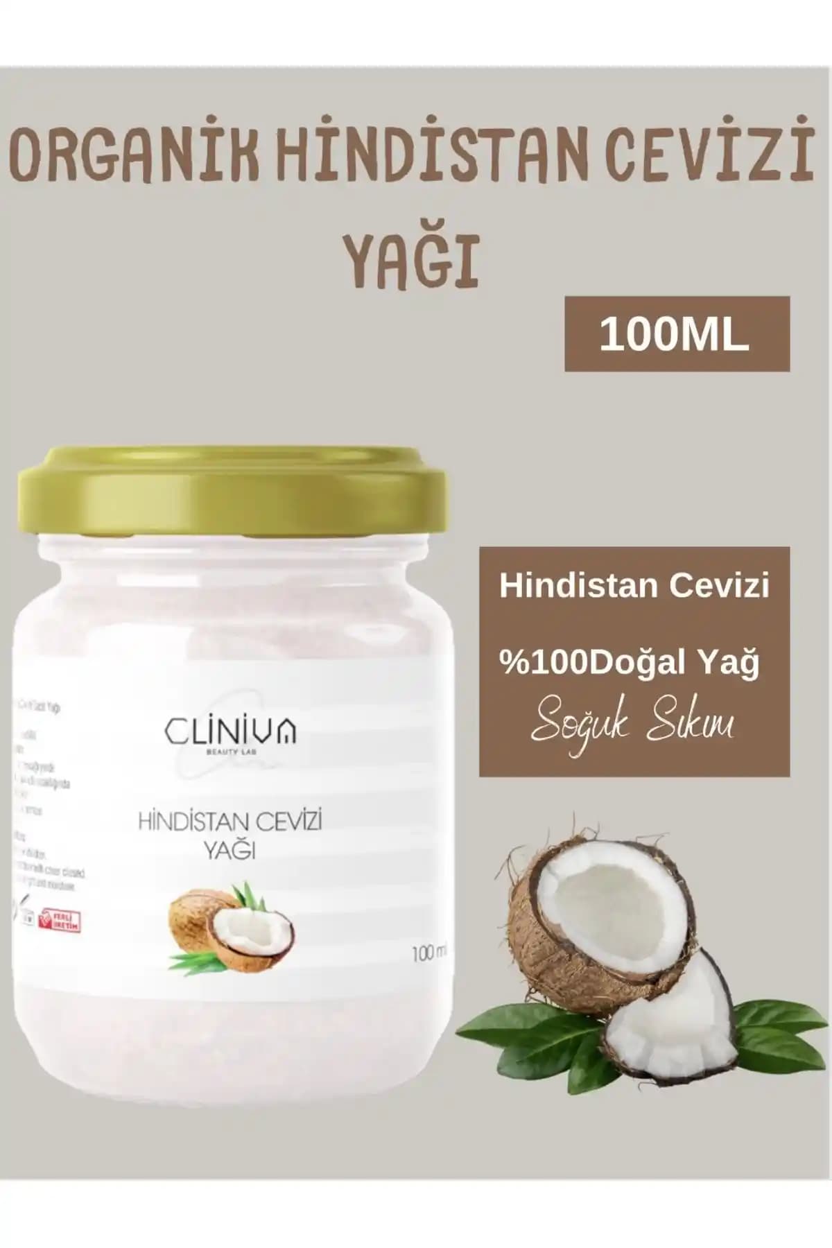 Cliniva Hindistan Cevizi Yağı: Doğal ve Çok Yönlü Güzellik ve Sağlık Çözümü