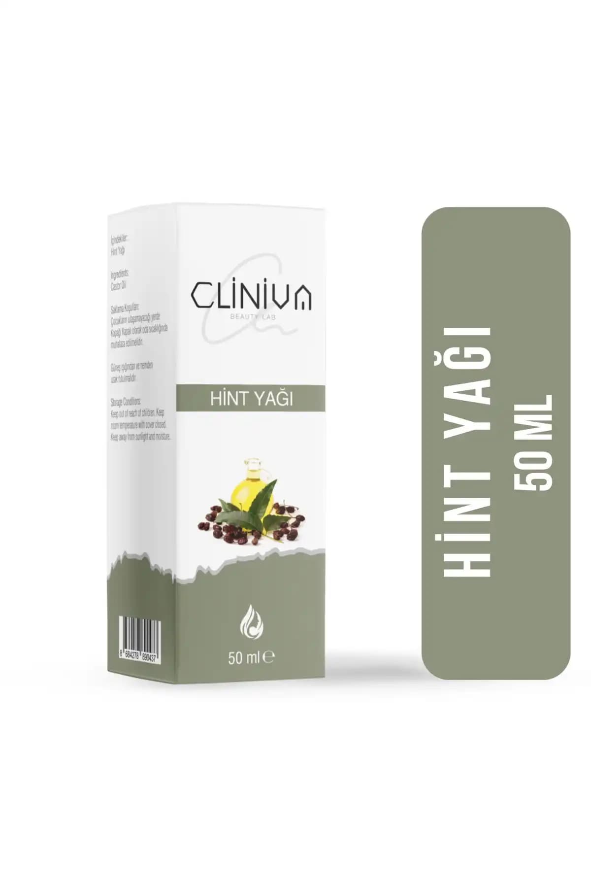 Cliniva Hint Yağı: Doğal ve Çok Yönlü Cilt ve Saç Bakım Ürünü