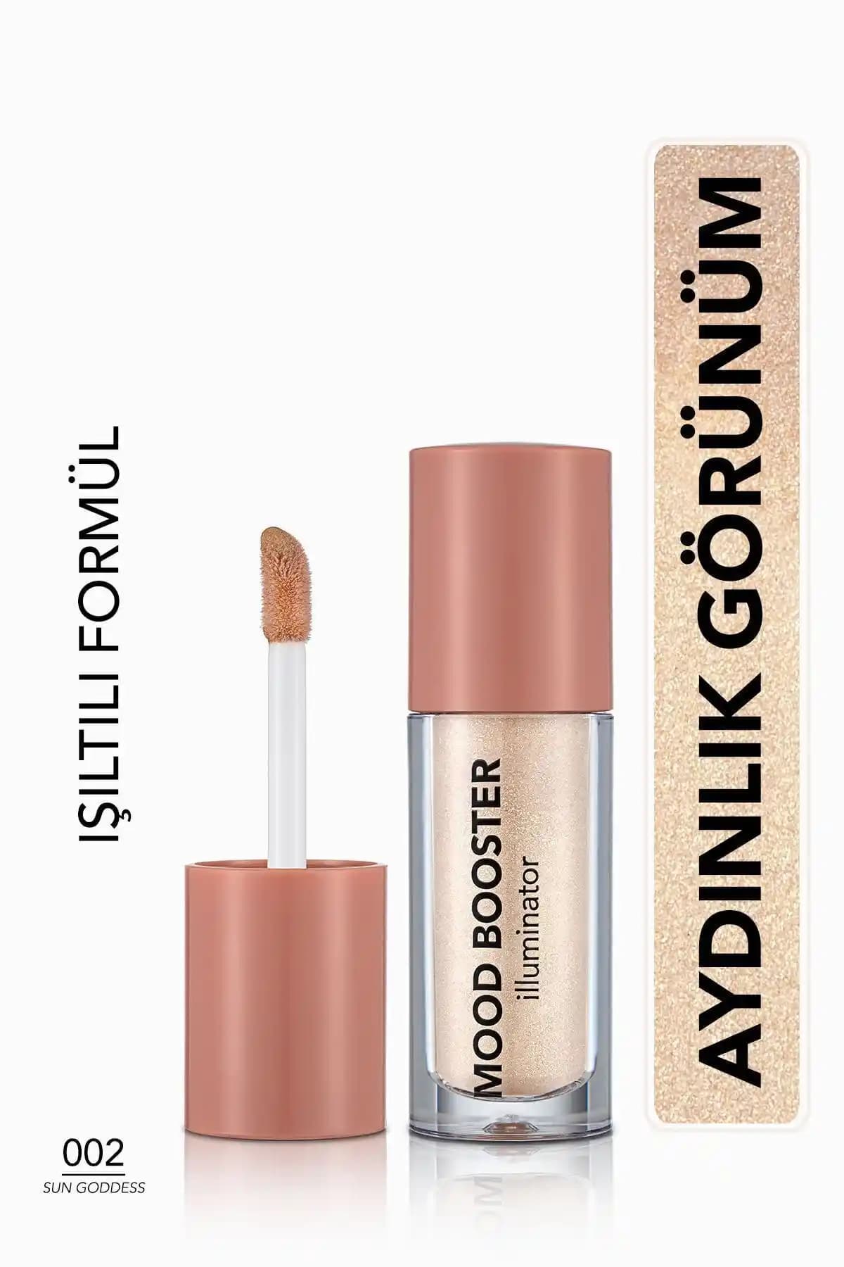 Flormar Likit Aydınlatıcı Mood Booster ile doğal ve uzun süre kalıcı parlaklık sağlama