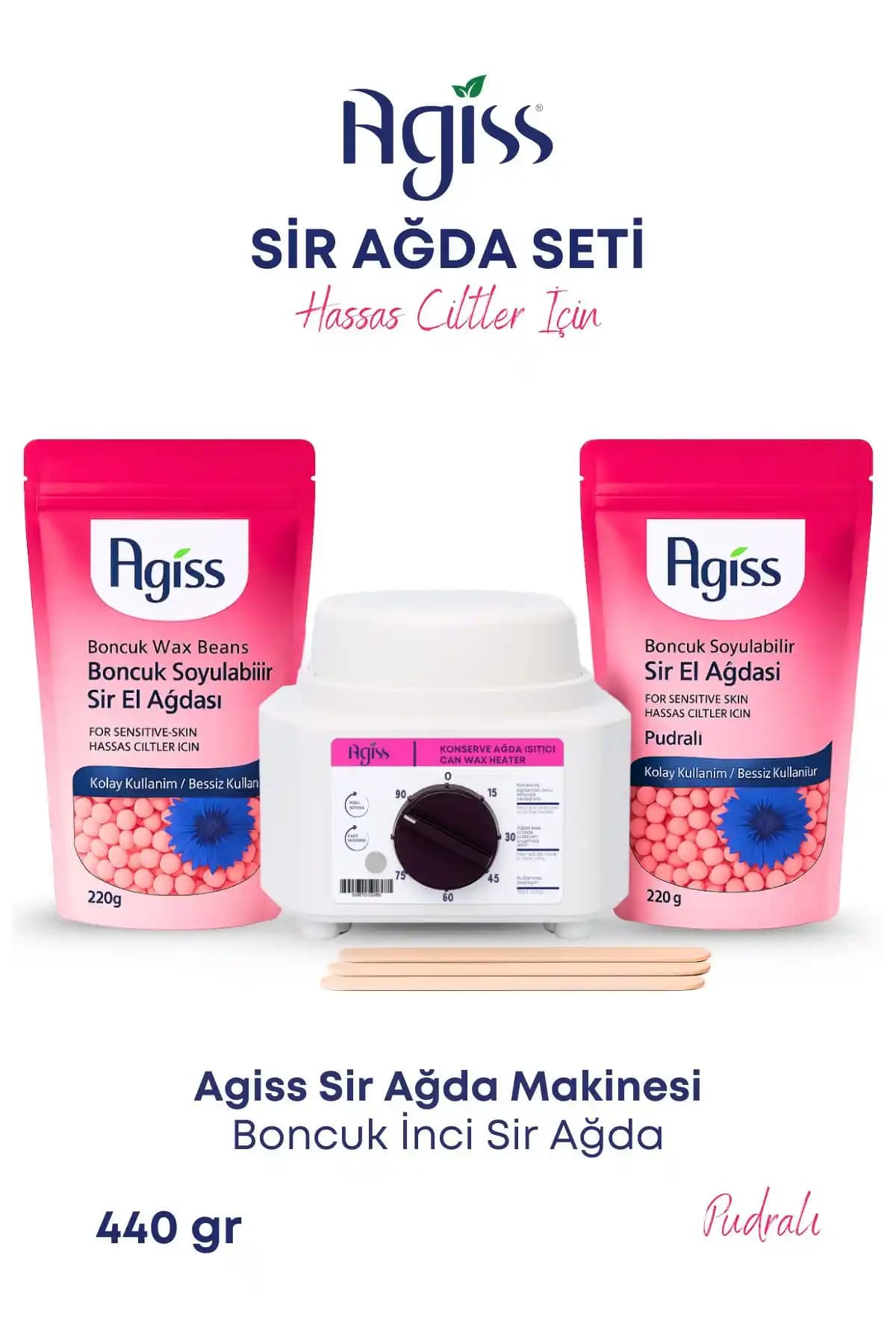 AGISS Sir Ağda Makinesi ve Hassas Ciltler İçin Yenilikçi Ağda Seti Ürün Tanıtımı ve Özellikleri