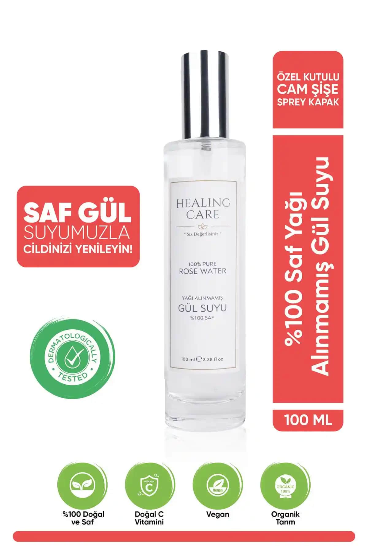 Healing Care ve Rose and Cure Gül Suyu Ürünleri Karşılaştırması ve Cilt Bakımına Etkileri