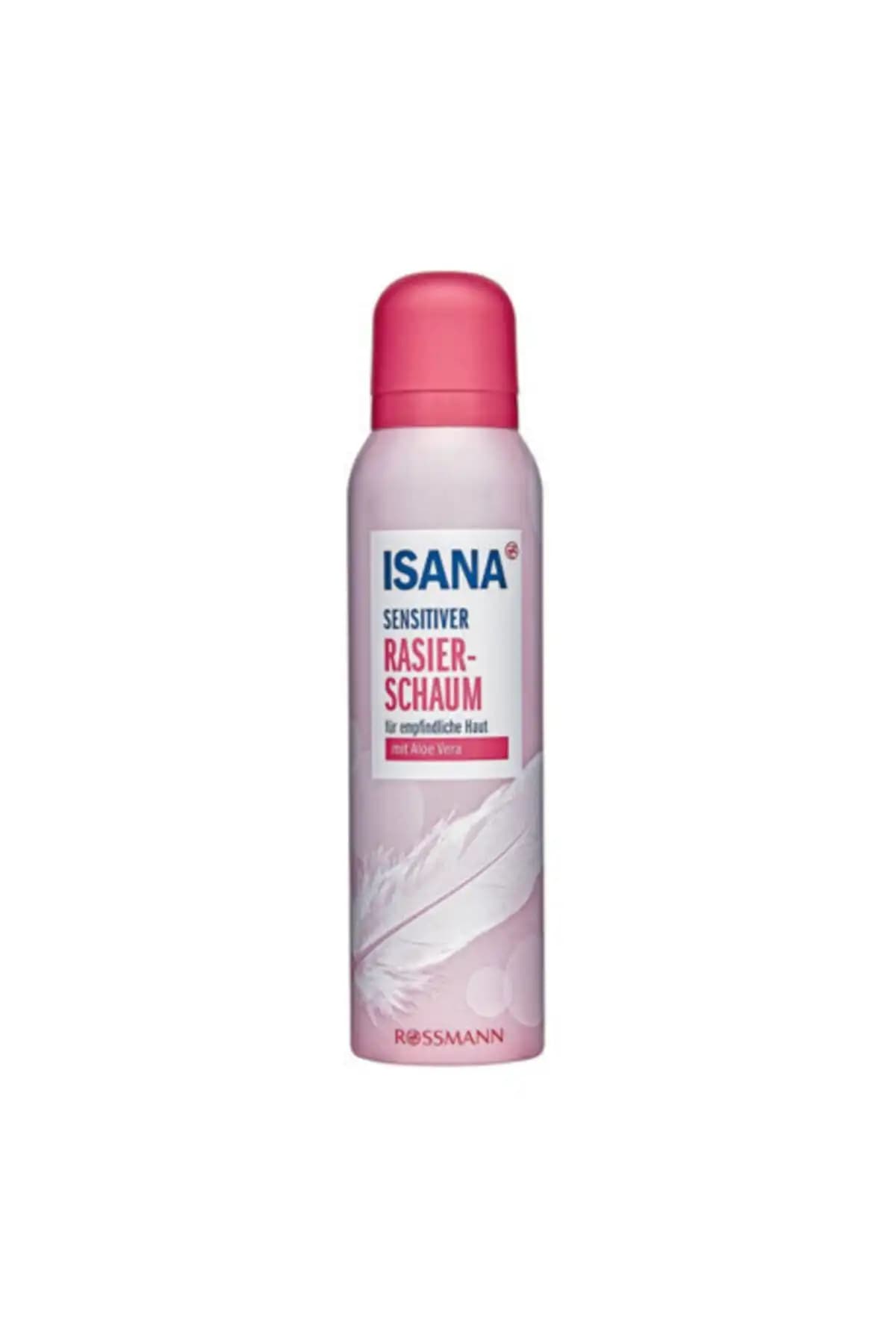 ISANA Tıraş Köpüğü Hassas Ciltler İçin Aloe Vera İçeriğiyle Etkili ve Yumuşak Kullanım