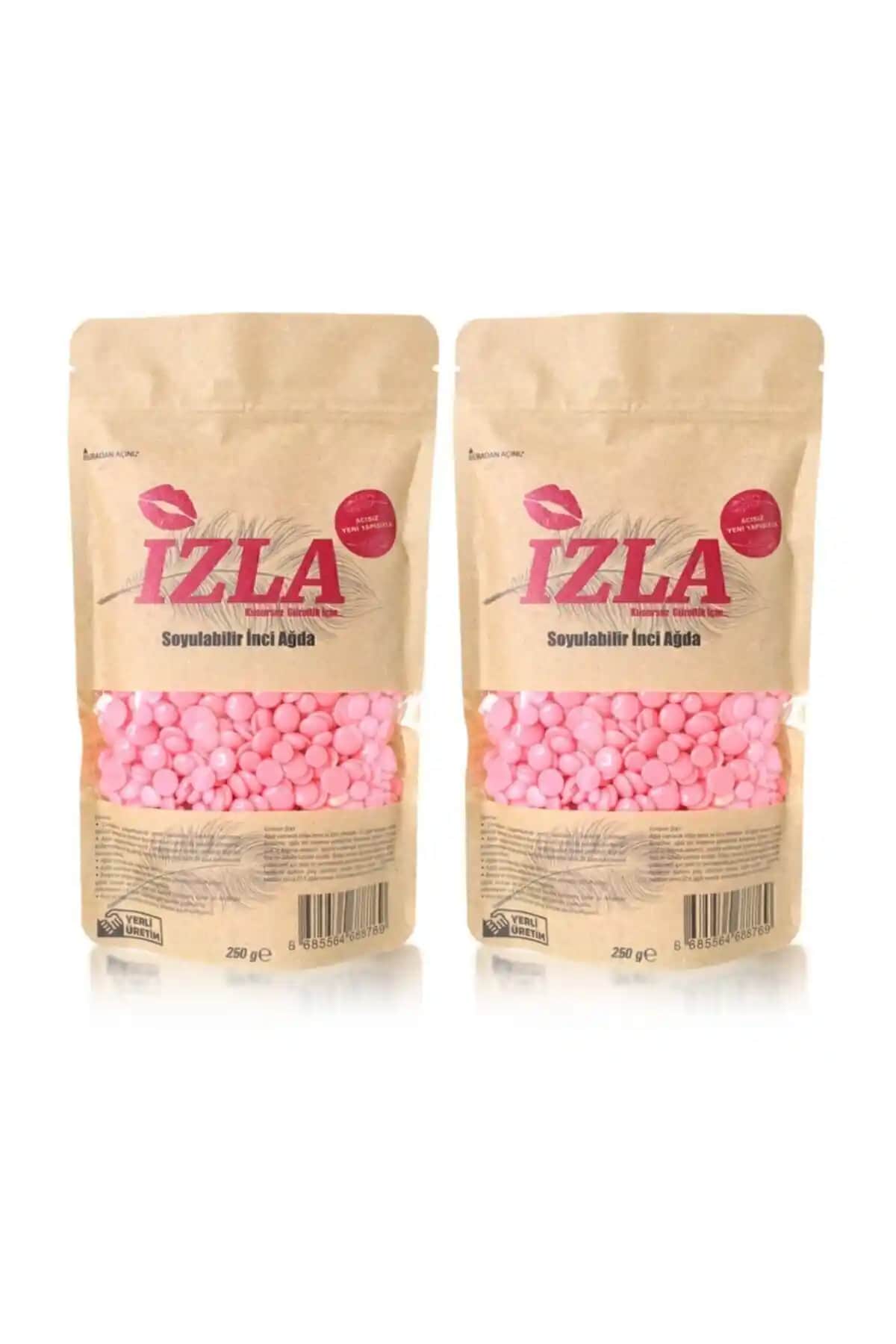 İzla Boncuk Ağda Pembe 250g: Evde Güvenli ve Etkili Epilasyon Çözümü