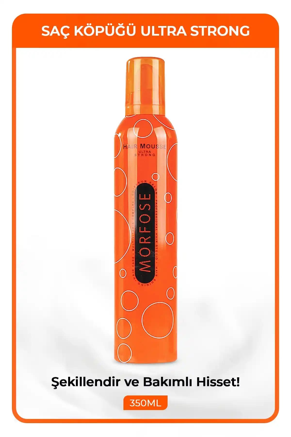 Morfose Ultra Strong Saç Köpüğü: Güçlü Tutuş ve Hacim Sağlayan Profesyonel Ürün