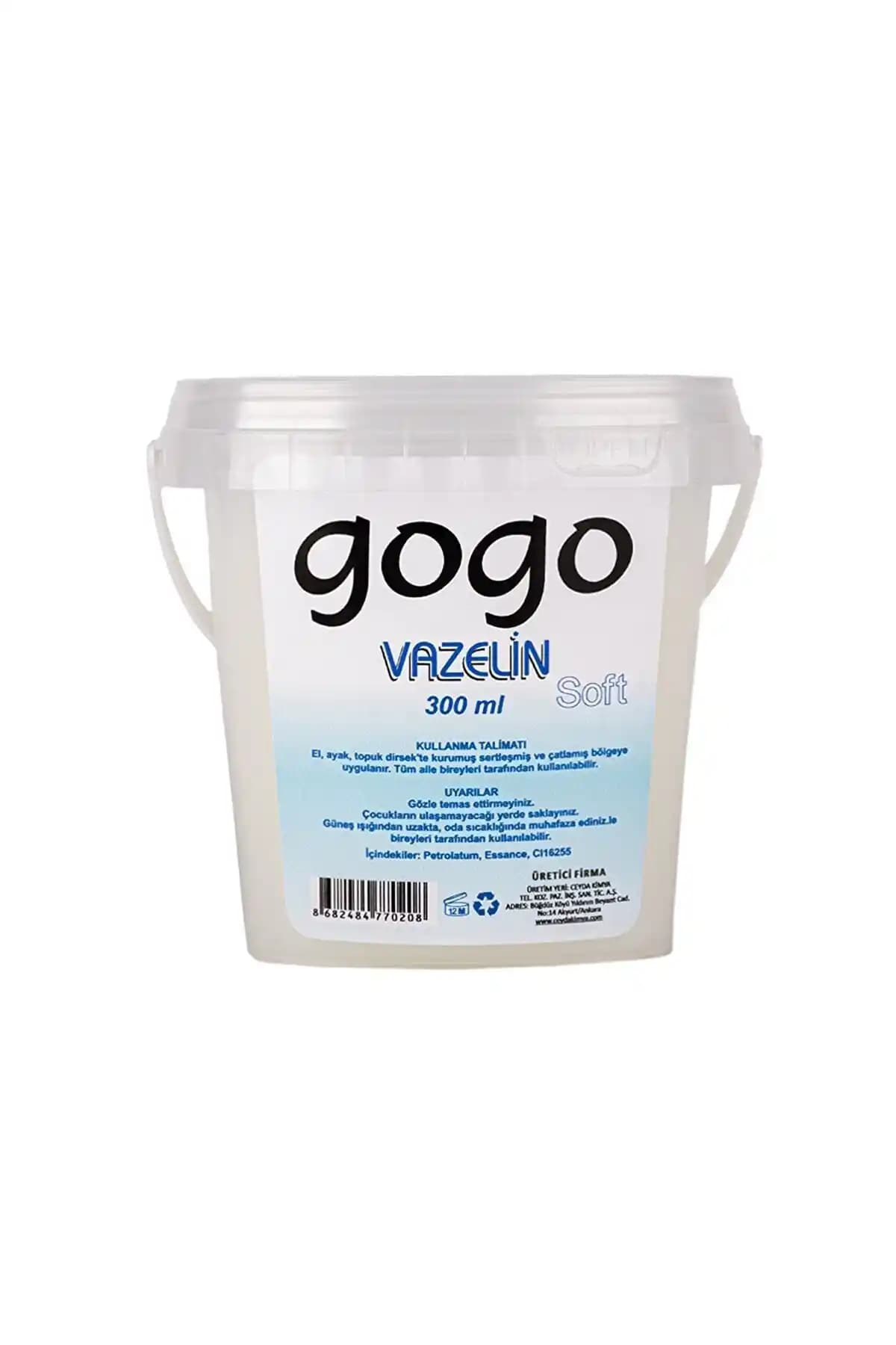 Gogo Vazelin 300 Ml: Paraben İçermeyen Güçlü Nemlendirici Cilt Bakım Ürünü