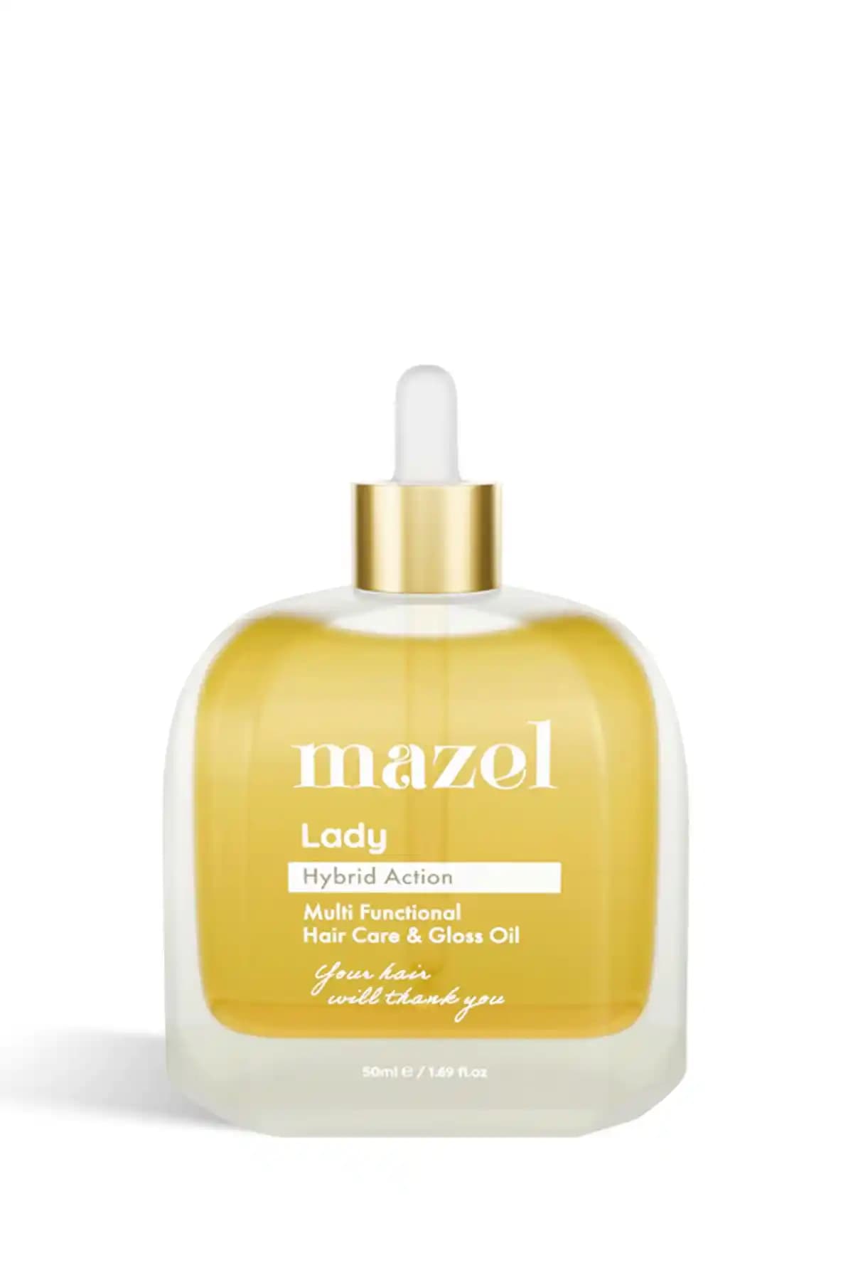 MAZEL Lady Saç Bakım Yağı: Parlaklık ve Hacim Sağlayan Doğal Saç Bakım Ürünü