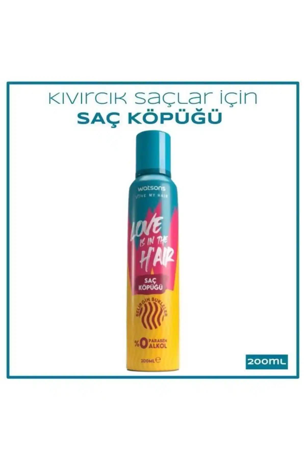 Watsons Saç Köpüğü Bukle Belirginleştirici: Hacimli ve Doğal Bukleler İçin Uygun Ürün