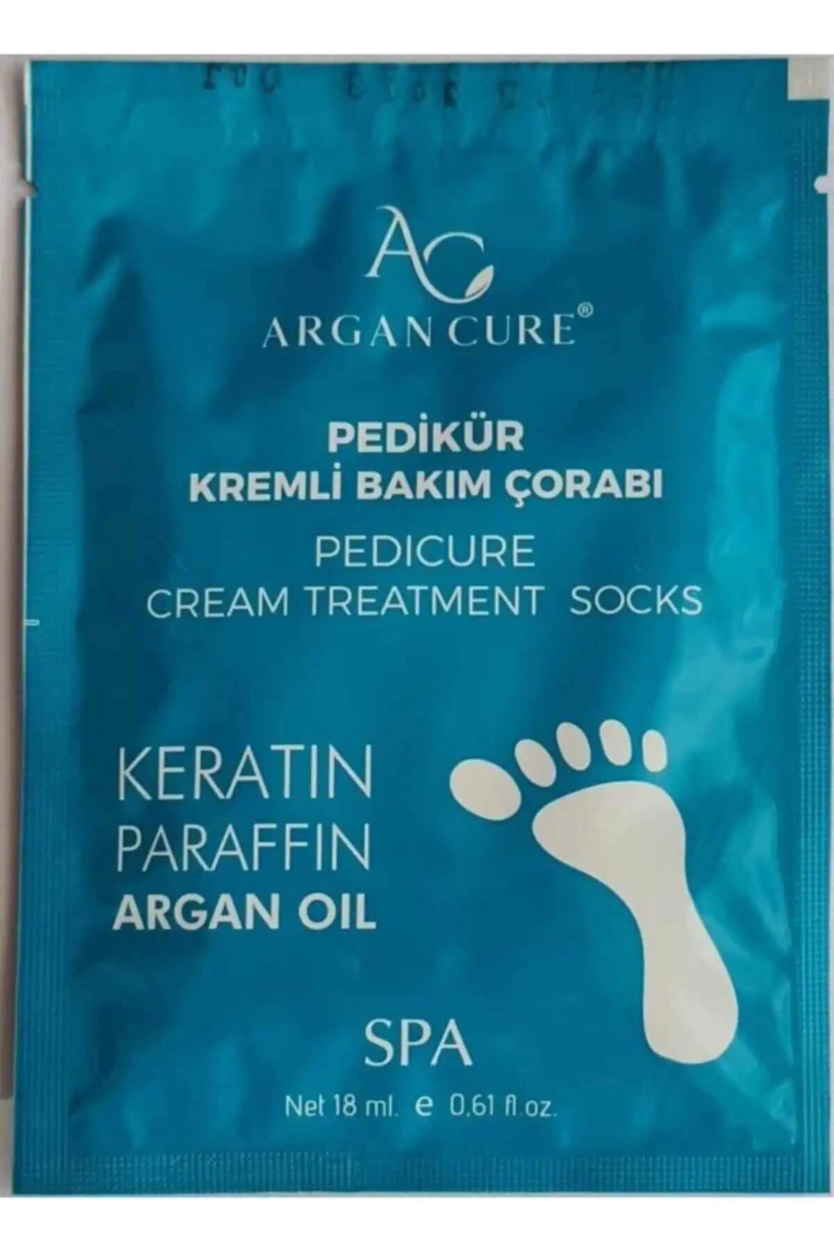 Argan Cure Ayak Maskesi Kremli Bakım Çorabı ile Sağlıklı ve Yumuşak Ayaklar