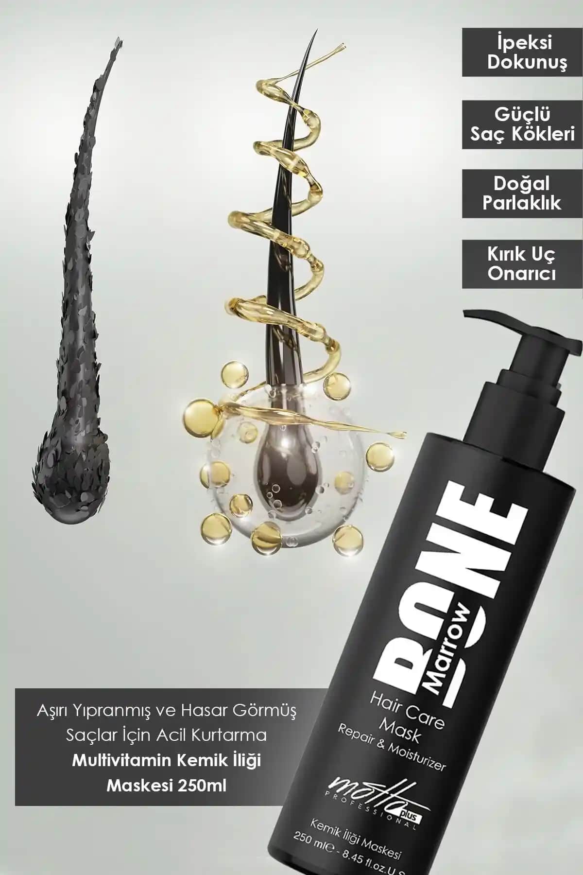Kemik İliği İçerikli Saç Maskesi ile Saçlarınızı Güçlendirin ve Canlandırın