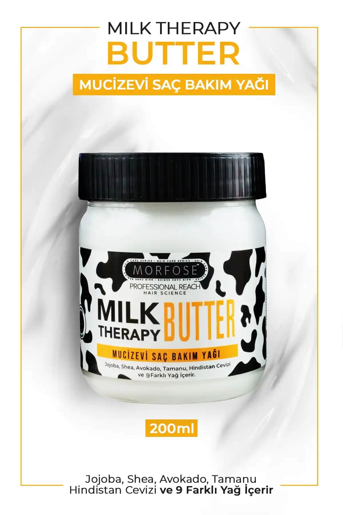 Morfose Milk Therapy Butter Oil ile Doğal Saç Bakımında Yeni Bir Dönem
