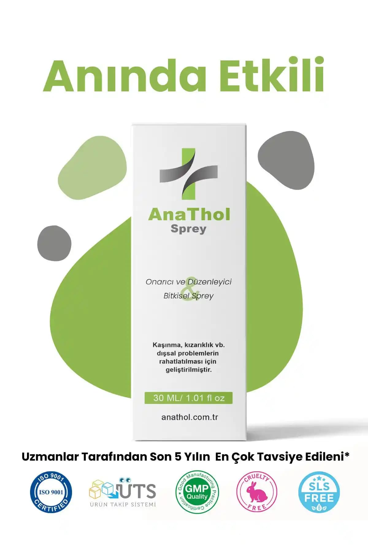 Your Hidden Potential AnaThol Bitkisel Onarıcı ve Düzenleyici Sprey Ürün Özellikleri ve Kullanım Alanları