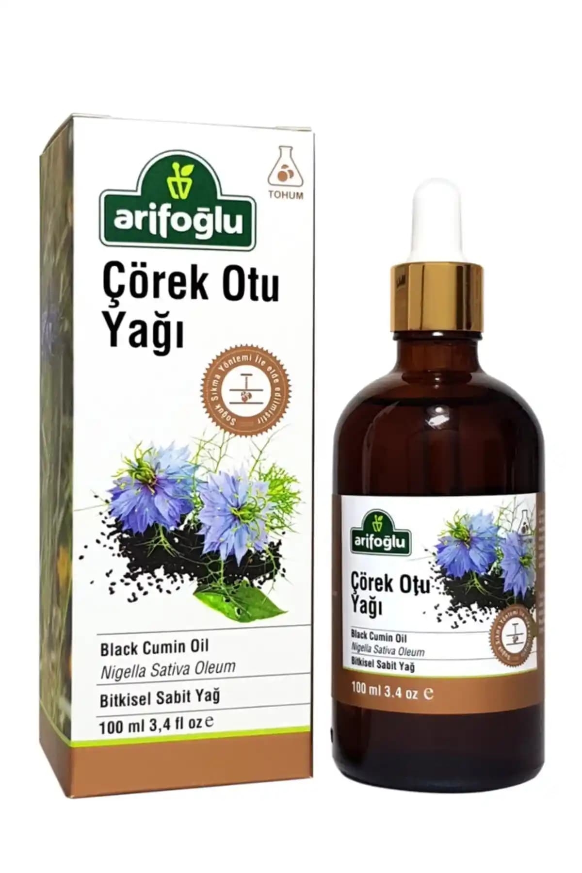 Arifoğlu Çörek Otu Yağı 100 Ml Doğal Sağlık ve Güzellik Kaynağı